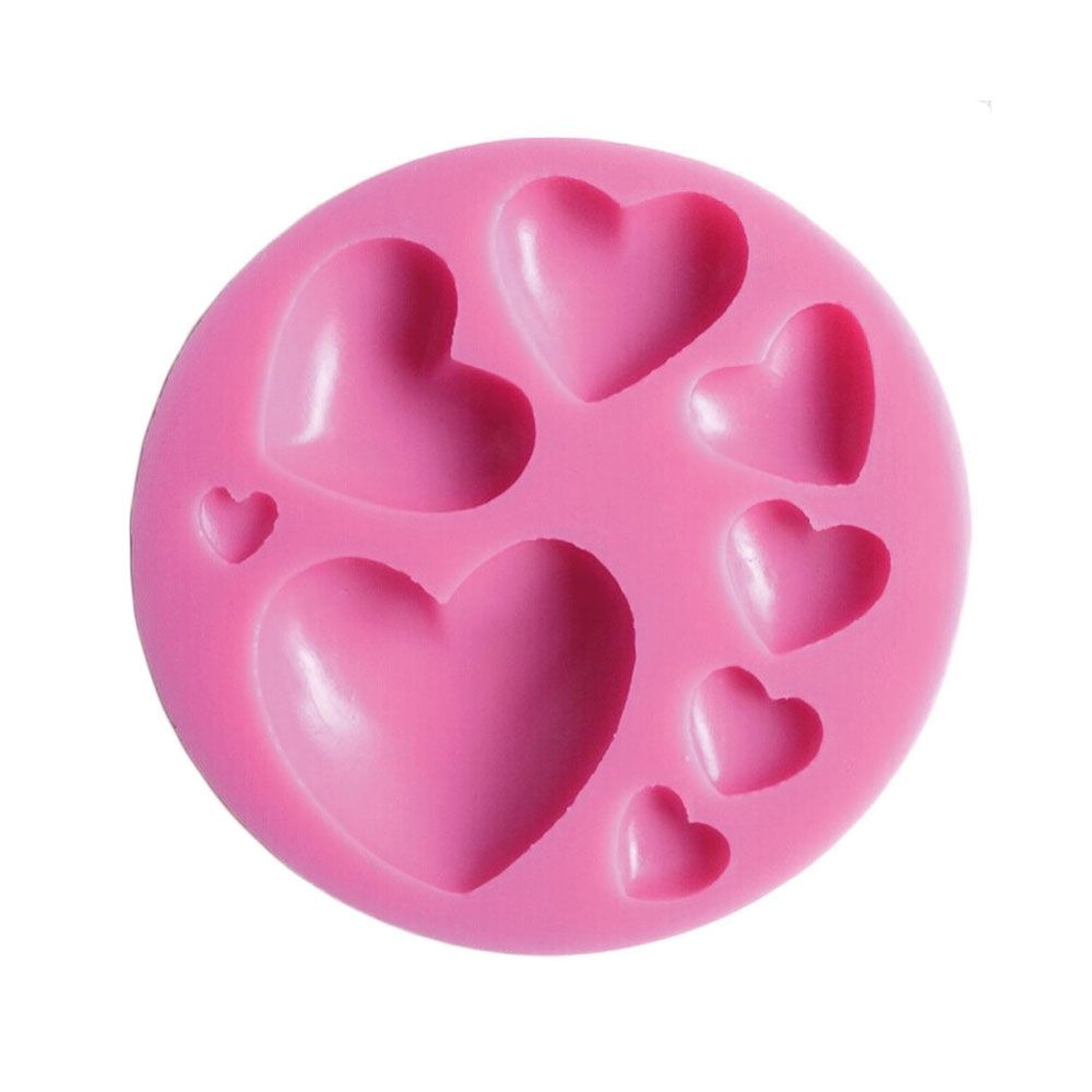 Stampo Silicone 3d Cuore Per Pasta Da Zucchero Torta Design Decorazione Torta Ebay